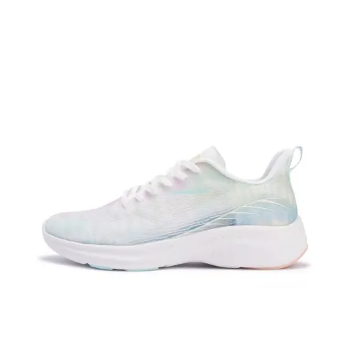 361° FlyFish 2 Running Shoes Women's Low-Top Feather White/Glazed Blue