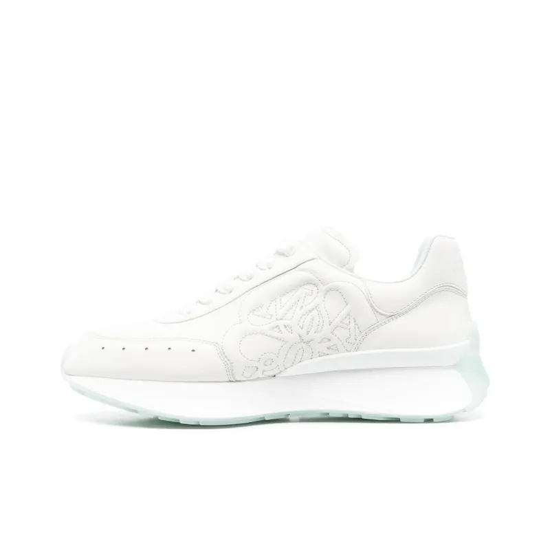 Alexander McQueen Sprint Runner 'White Green'-0