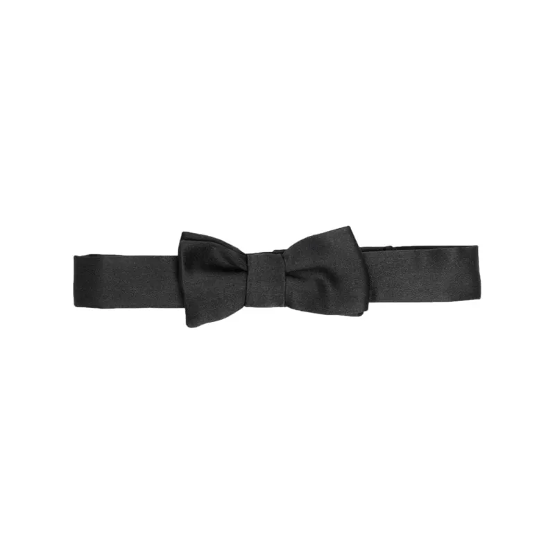 EMPORIO ARMANI Kids Satin Bow detail Bow Tie-0