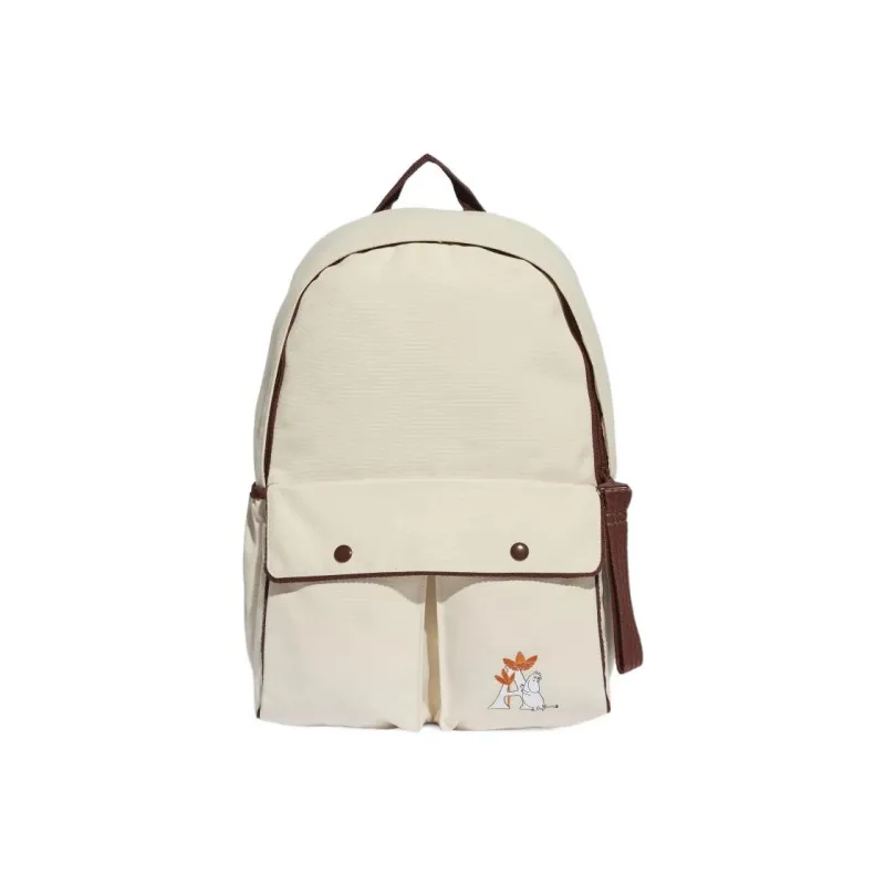 Adidas Originals Polyester Laptop Backpack Regular Unisex Beige-0
