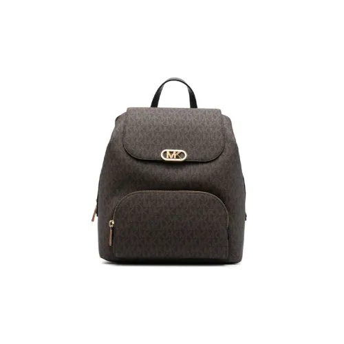 MICHAEL KORS PVC Polyester Backpack Women's Umber