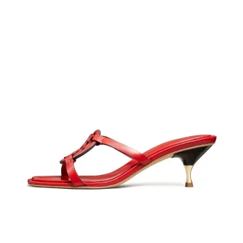 TORY BURCH Miller Slide Slippers Women's Red