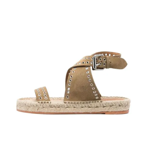 ISABEL MARANT 70mm Eyelet-detail Suede Espadrille Wedges