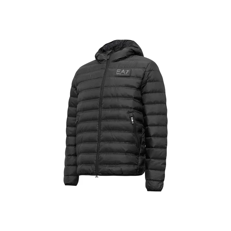 EMPORIO ARMANI Logo-patch Hooded Jacket-2