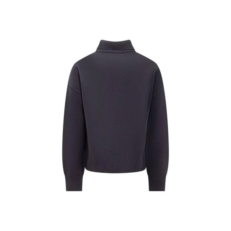 AMIPARIS Paris Ami De Coeur Logo Intarsia Knitted Jumper-1