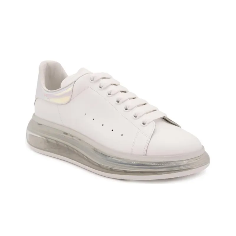 Alexander McQueen Oversized White Shock Pink-2