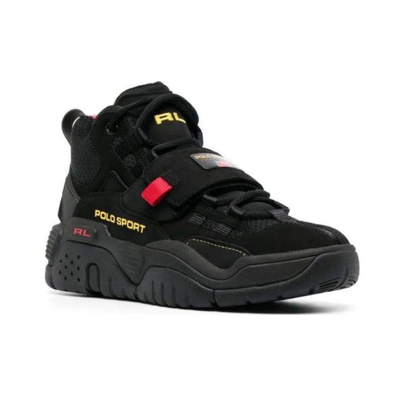 Polo Ralph Lauren Panelled High-top Sneakers-2
