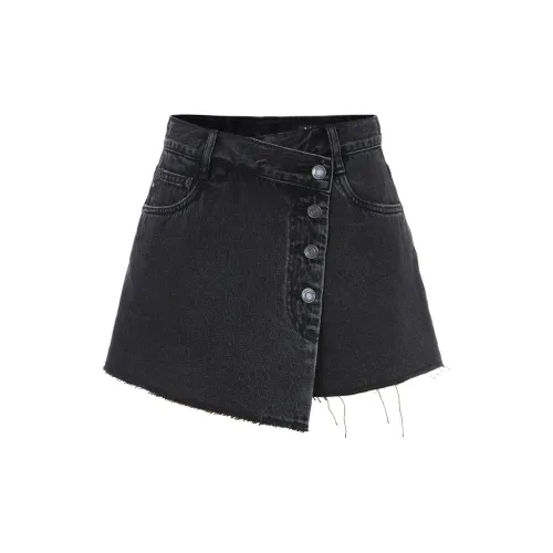 MO&CO Denim Shorts Women's Denim Black