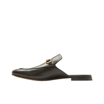 GUCCI Closed Toe Slippers Men's Black