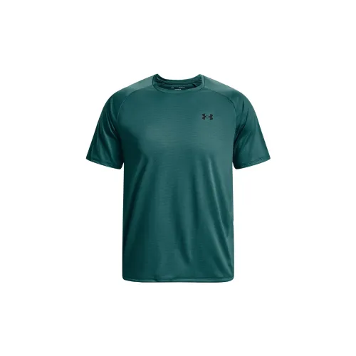 Under Armour Tech T-Shirts Men Dark Green