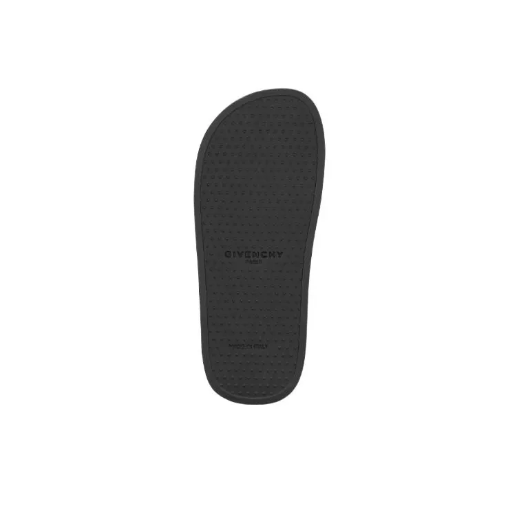 Givenchy Love Slide Slippers Women's Black-4