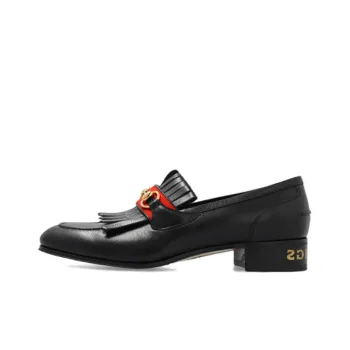 GUCCI Palm Springs Web Horsebit Loafers