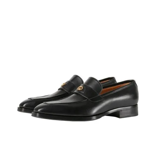 GUCCI Interlocking Jakarta Loafers Black