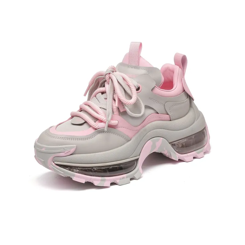 LEECAT STUDIO Cushioning Rebound Height Increasing Abrasion Resistant Breathable Low Top Casual Shoes Women's-9