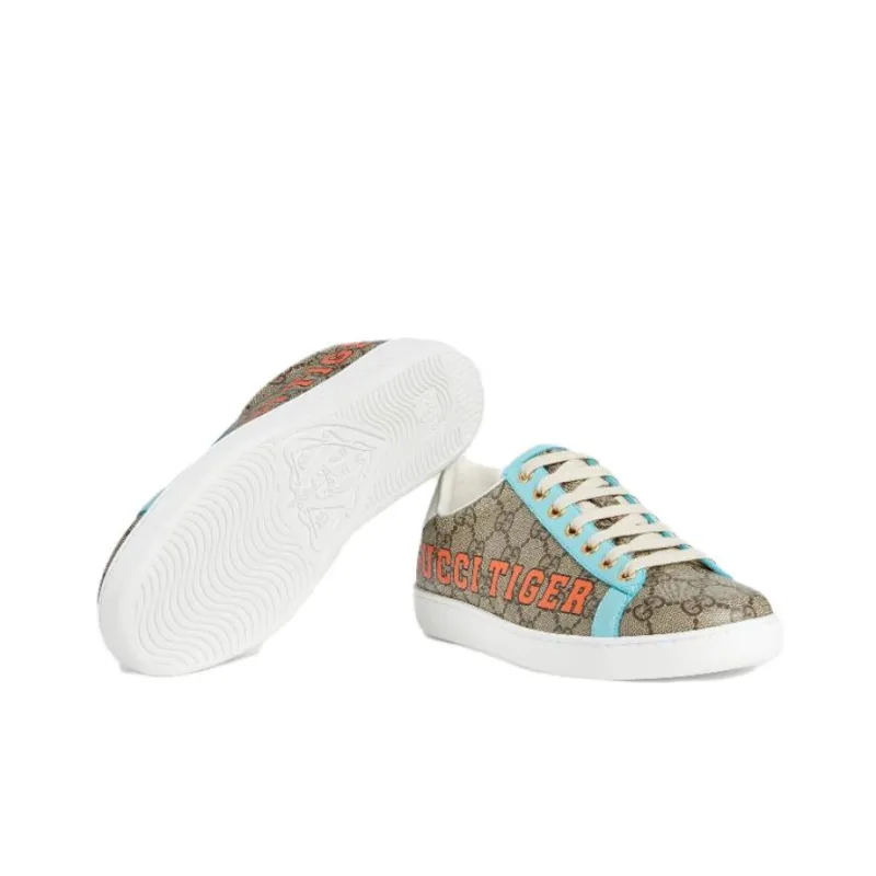 GUCCI Women's Ace Gg Supreme 'GUCCI Tiger Print' Women's-4