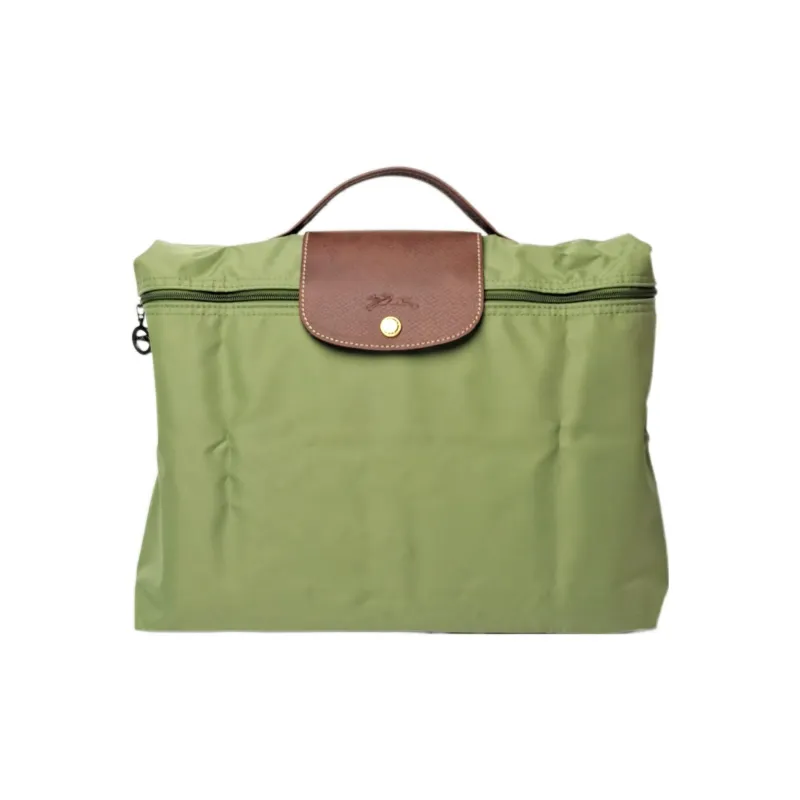 LONGCHAMP Le Pliage Nylon Briefcase, Handbag Tubas Women's Green-0