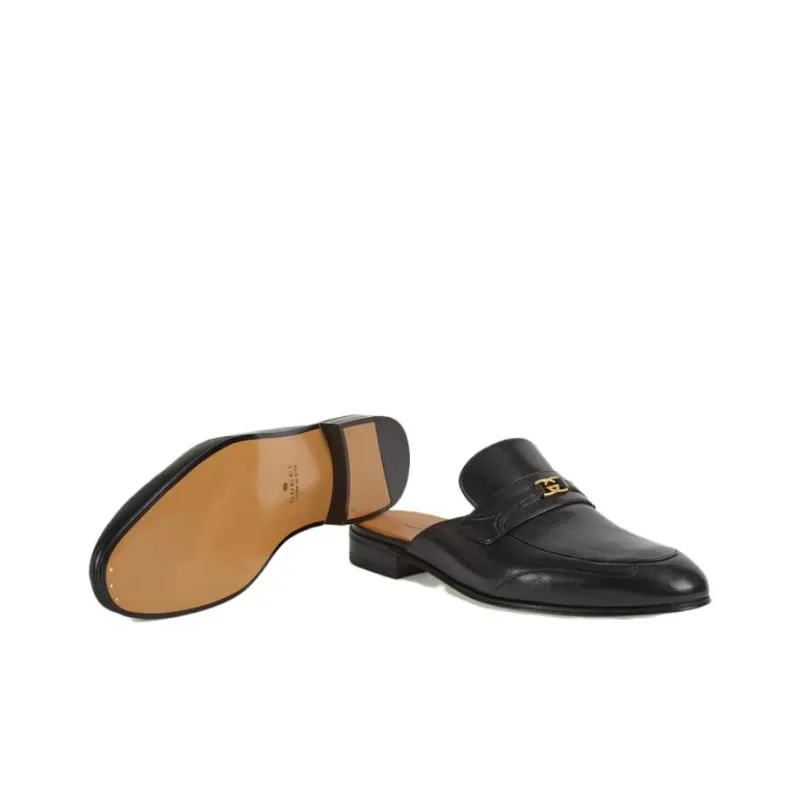 GUCCI Interlocking G Slipper Black-5