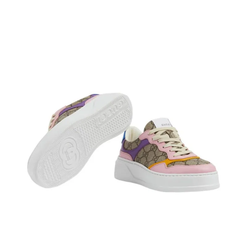 GUCCI GG Sneakers Beige Women's-4