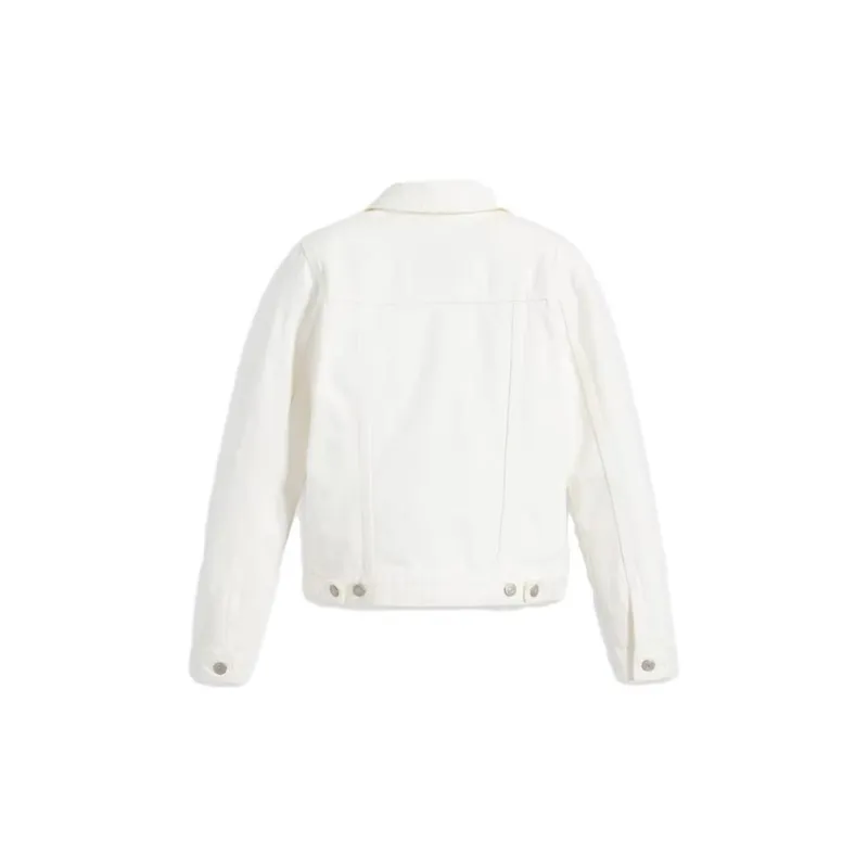 Levis Jackets Women's White-1