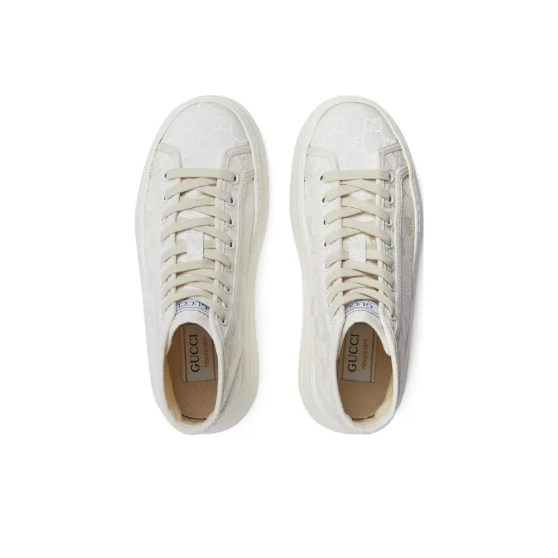 GUCCI Stylish Skateboarding Shoes Women's White-3
