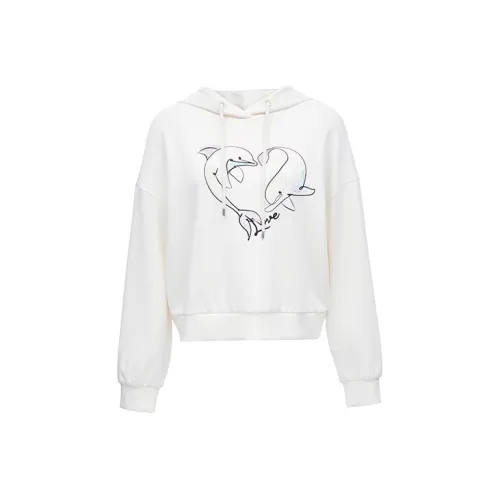 ONLY Sweatshirts Women's S00 White NEW CREME