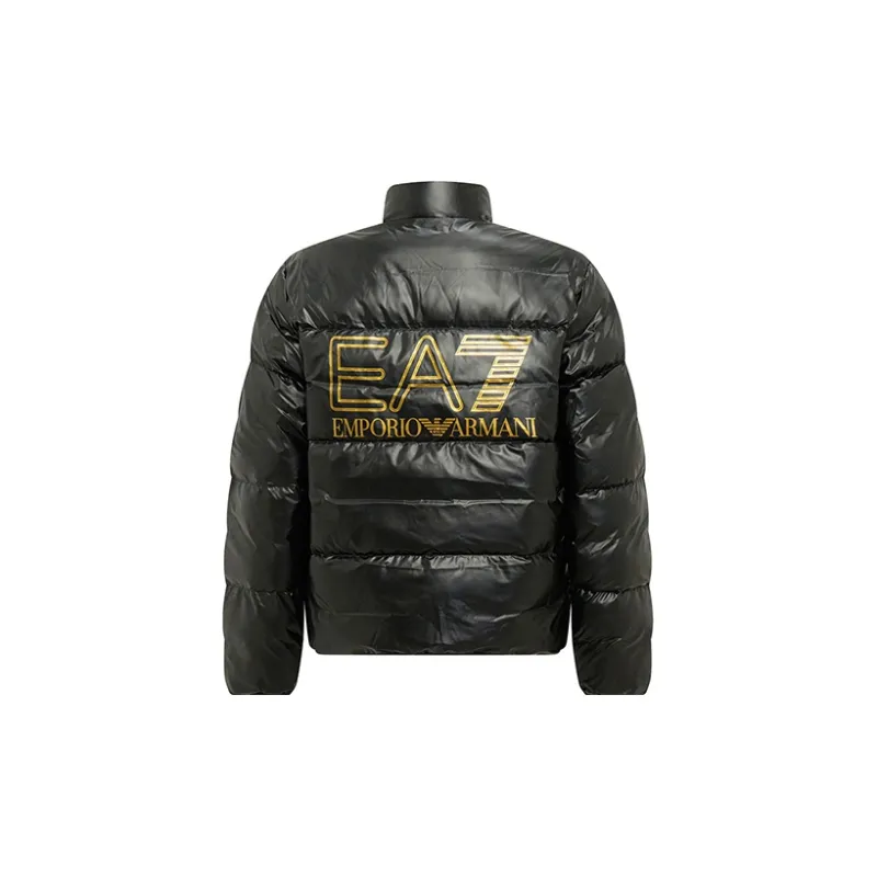 EMPORIO ARMANI FW23 Puffer Jacket Men's Black-1