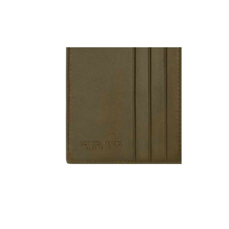 Bottega Veneta Intrecciato Flap Wallet-3