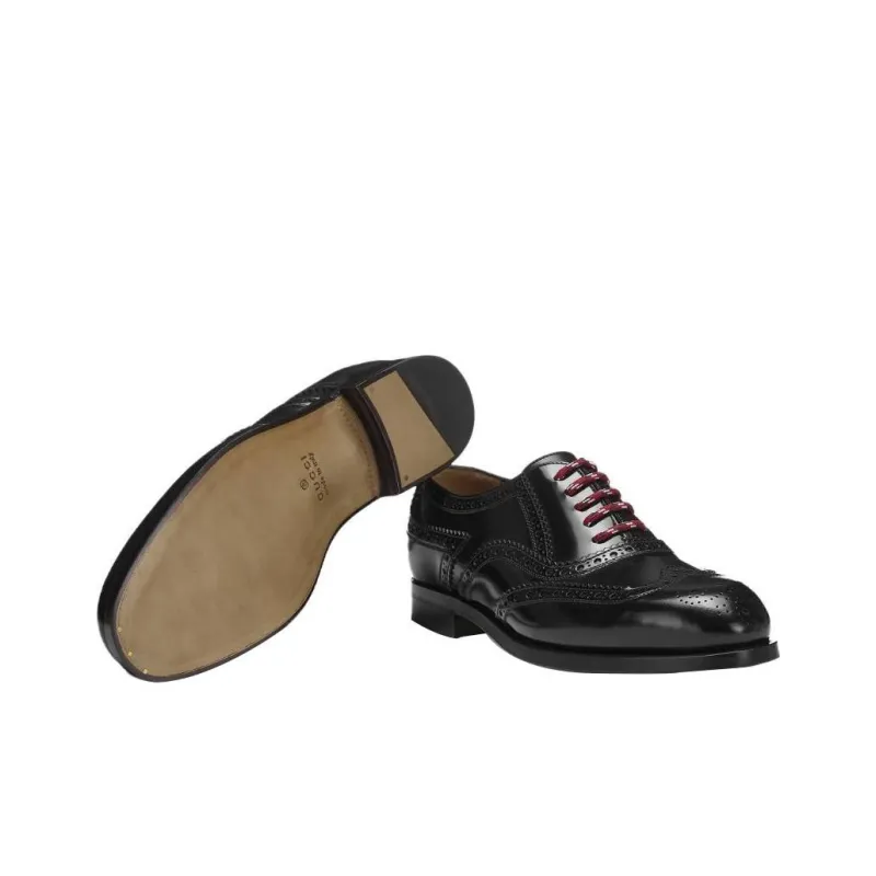 GUCCI Cordovan Lux Lace Up 'Black'-4