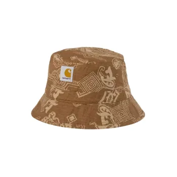 Carhartt WIP Cotton Bucket Hats Unisex Brown