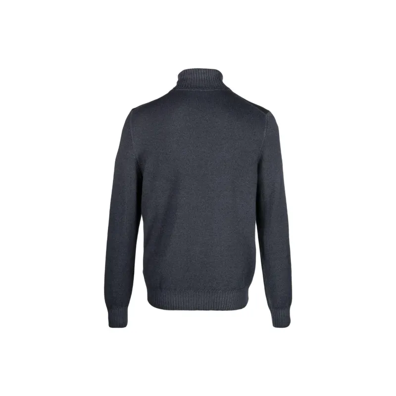BARBA Roll neck Virgin wool Jumper-1