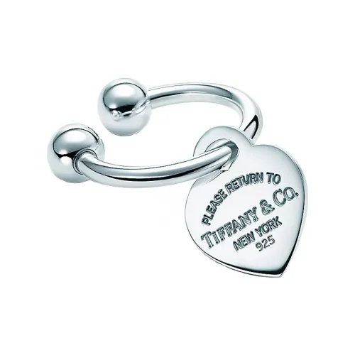 TIFFANY & CO. Return To Tiffany Collection Keychains Unisex Silver