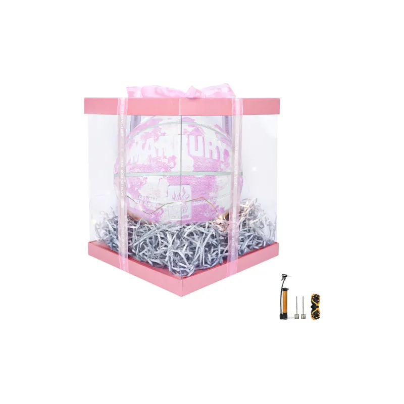 MARBURY PU Basketball Cloud Pink White Size 7 Ball Training Match Unisex-0