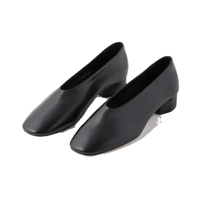 Aeyde Delia 25mm Leather Pumps-2