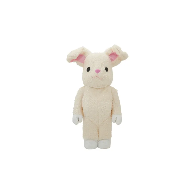 BE@RBRICK World Wide Tour Fragment Wolf X Rabbit White-1