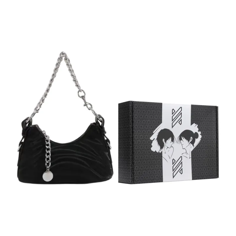 NOMK PU Handbag Shoulder Bag Crossbody Bag Regular Women's Black-1