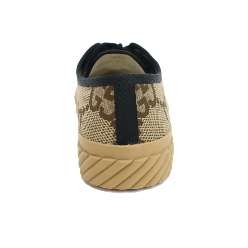 GUCCI Maxi GG Canvas Sneakers Camel-3