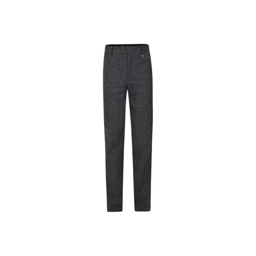 RARE Suit Trousers Men Dark Gray