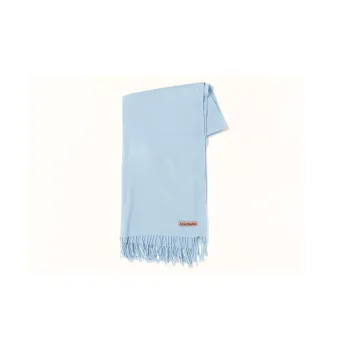 Acne Studios Knit Scarves Women's Blue