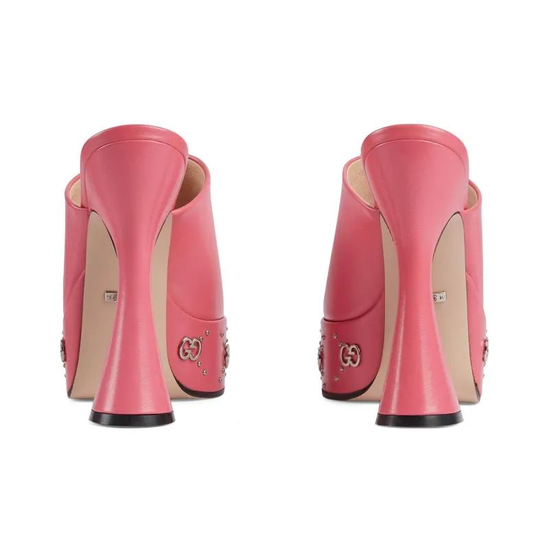GUCCI Stylish Sandals Women's Pink-4