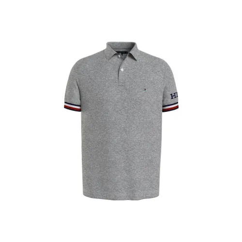 Tommy Hilfiger Polo Shirts Men Gray