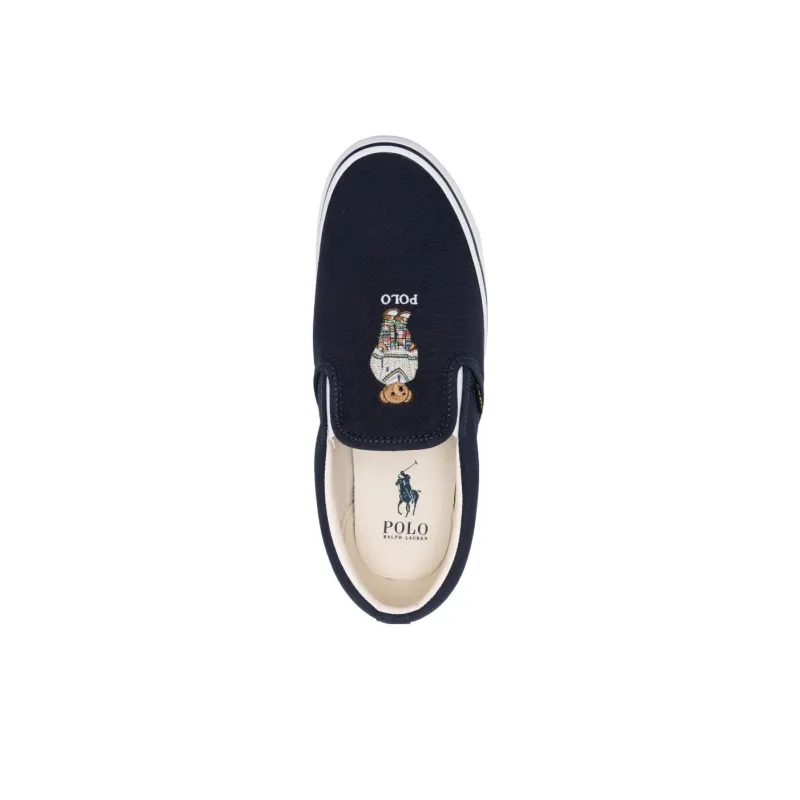 Polo Ralph Lauren Keaton Slip On Cowboy Polo Bear Navy-3