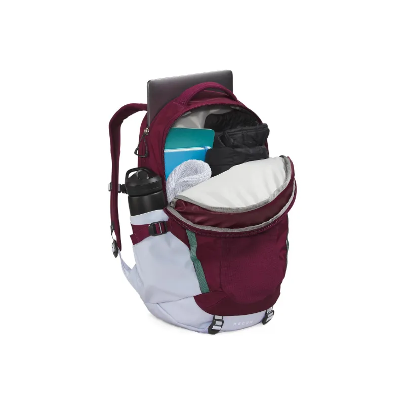 THE NORTH FACE Recycled Nylon Backpack Women's Raspberry/Changchun Multicolor-3