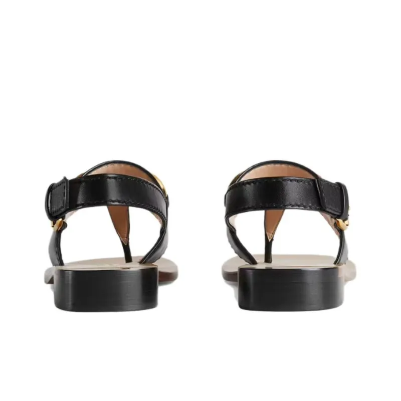 GUCCI Horsebit-motif Flat Sandals-4
