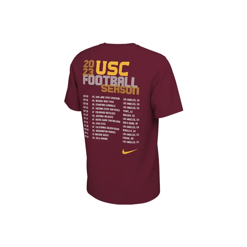 Nike T-Shirts Men Dark Red-1