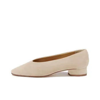 Aeyde Casual Single Shoes 2.5cm Women's Light Brown