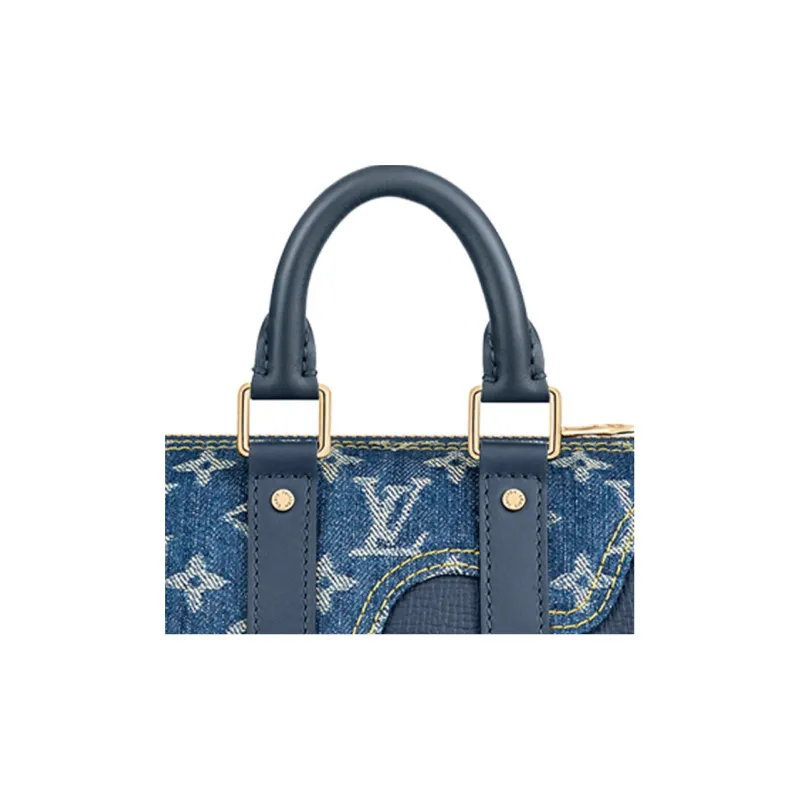 LOUIS VUITTON X Nigo Keepall Xs Monogram Blue-4