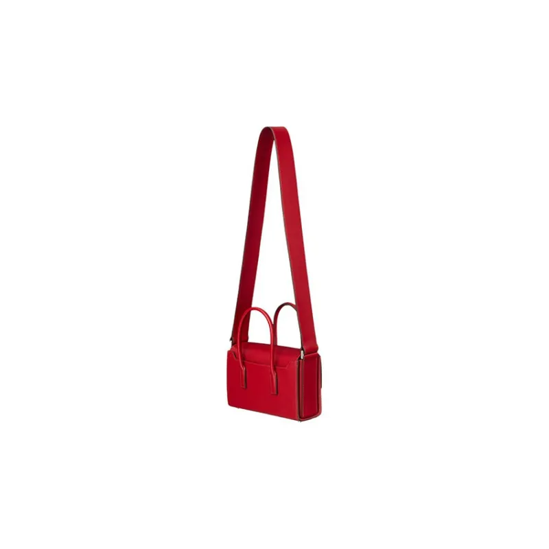 HERMES New Drag 22 Allegratto Calfskin Handbag Shoulder Bag Crossbody Bag Regular Women's 5X Rouge Piment Pepper Red-2