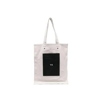 Y 3 Lux Logo print Tote Bag