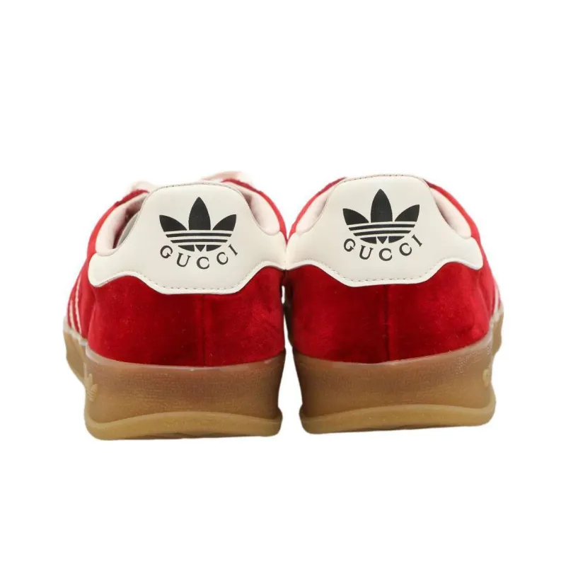 GUCCI Adidas X GUCCI Women's Gazelle 'Red Velvet' Women's-4