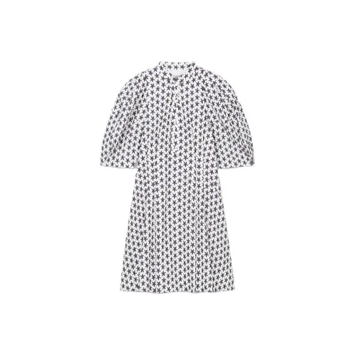 CLUB MONACO Short-Sleeved Dresses Women's Printed C2WGR